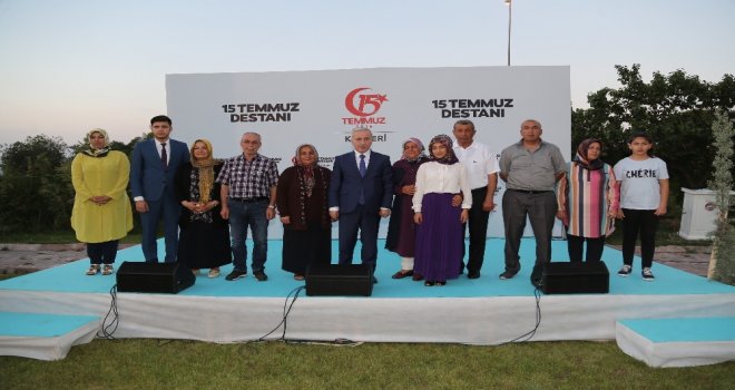 Vali Kamçı “ O Gece Kahraman Şehit Ve Gazilerimiz Milletimizin Ve Tüm Mazlum Halkların Umudu Ve Gururu Olmuştur”