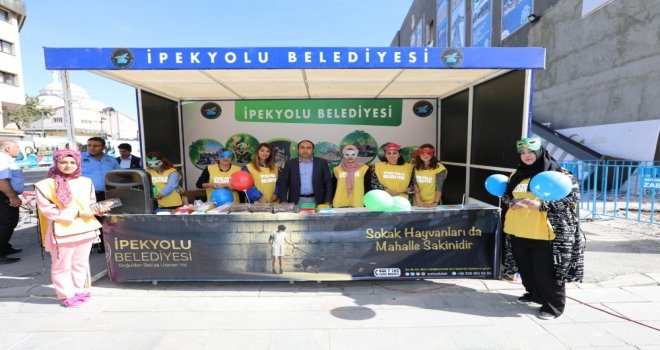 İpekyolu Belediyesinden ‘Dünya Hayvanları Koruma Günü Etkinliği