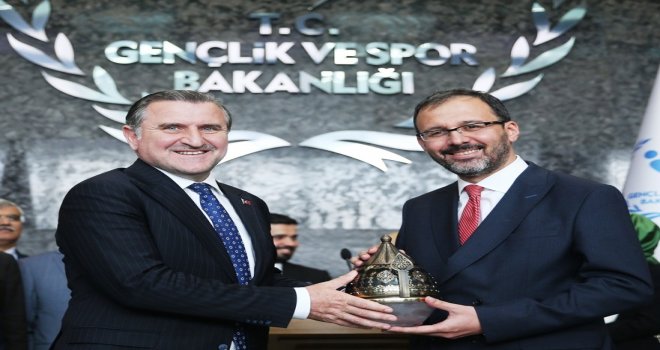 Gençlik Ve Spor Bakanı Mehmet Kasapoğlu Görevi Devraldı