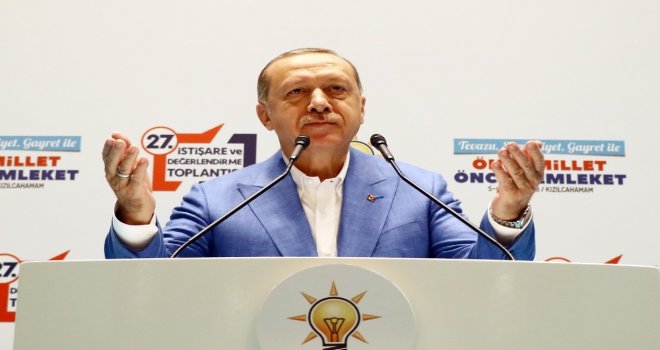 Cumhurbaşkanı Erdoğan, Ak Parti Kampının Son Gününde Konuşuyor