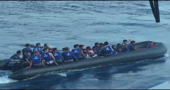 Çanakkalede 41 Göçmen Yakalandı