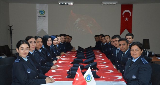 Tekirdağ Büyükşehir Belediyesinde 19 Zabıta İçin Yemin Töreni