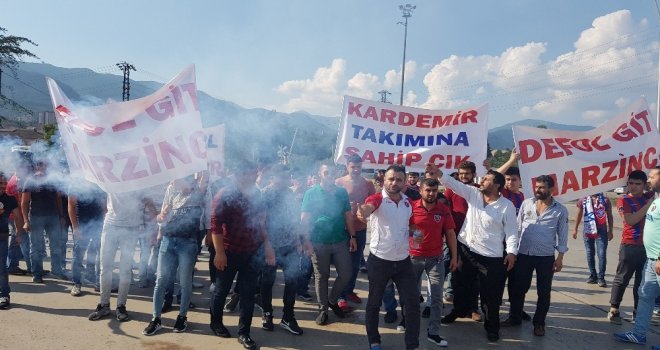 Taraftardan Karabükspora Destek Yürüyüşü