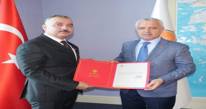 Ak Parti Çaycuma İlçe Başkanı Doğancı Mazbatasını Aldı