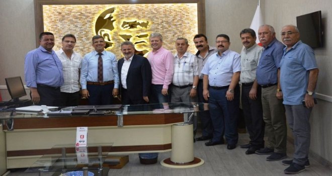 Ayesobdan Vergi Dairesi Başkanı Müsevitoğluna Ziyaret