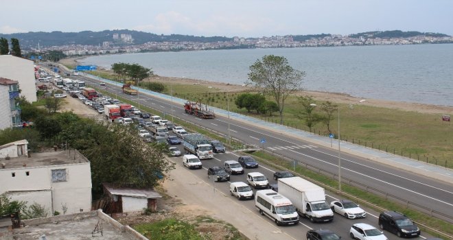 Karadenizde İstanbulu Aratmayan Trafik