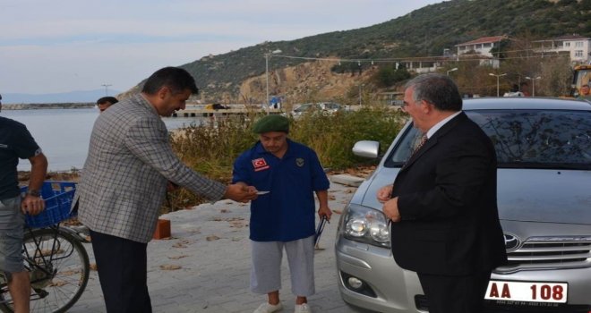 Kaymakamın Makam Aracına Evrak Kontrolü