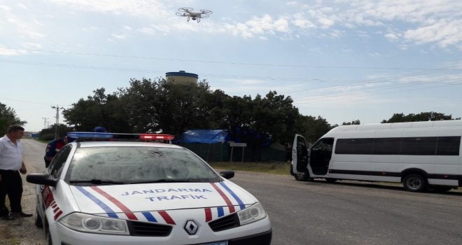 Jandarmadan “Drone” İle Uygulama
