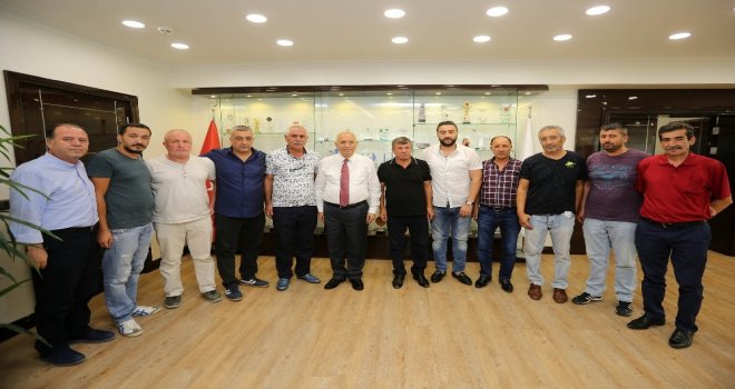 Ankaragüçlü Taraftarlardan Yaşara Taziye Ziyareti