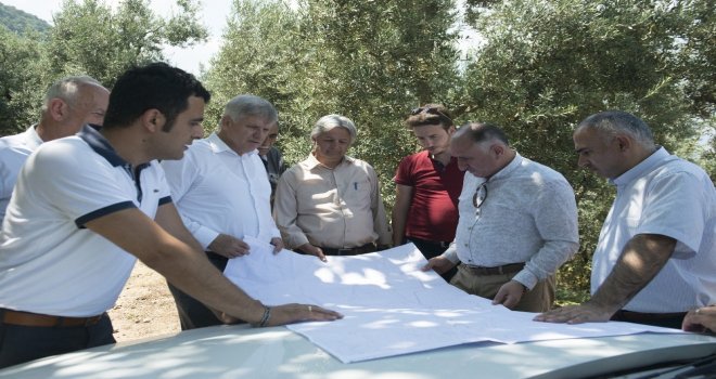 Buskiden Narlıcada İçme Suyu Seferberliği