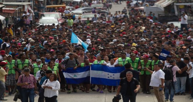 3 Bin Honduraslı Refah İçin Abdye Gidiyor