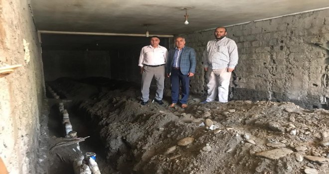 Hasköy Belediyesinden Taziye Evi Ve Lavabo Yenileme Hizmeti