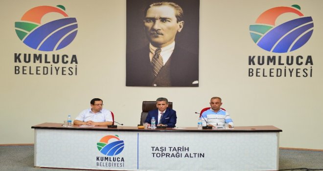 Kumluca Belediye Meclisi Olağanüstü Toplandı