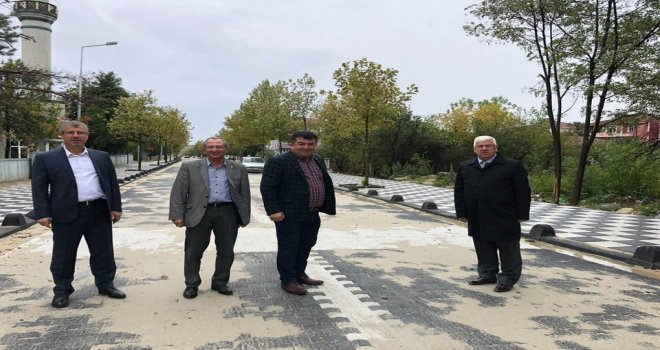 Başkan Yüksel Edirne 4. Caddesinde İncelemelerde Bulundu