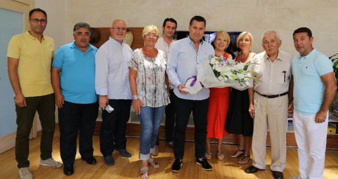 Gündoğanlı Site Yöneticilerinden Başkan Kocadona Teşekkür