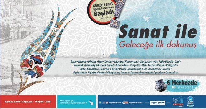 Kültür Ve Sanat Kursları Eyüpsultanlıları Bekliyor