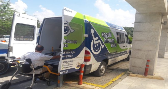 Sapancada Engellilere Hizmet Veren Araç Sayısı İkiye Çıkarıldı