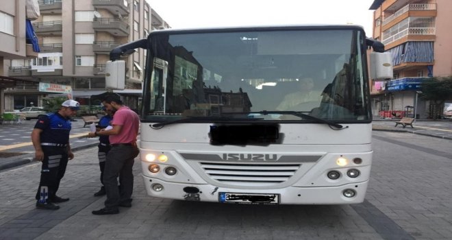 Salihlide Belgesiz Servis Taşımacılığına Geçit Yok