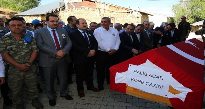 Kore Gazisi Halis Acar Son Yolculuğuna Uğurlandı