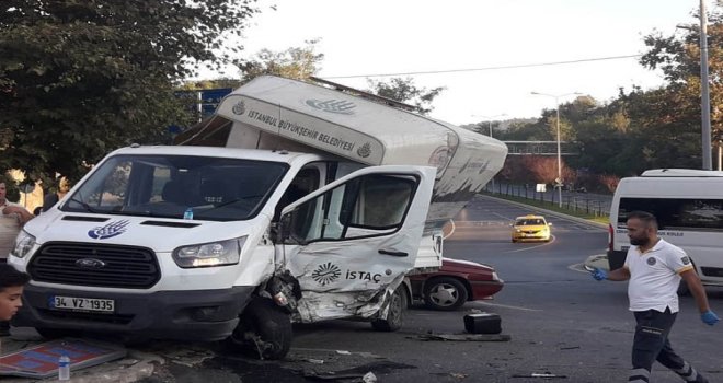 (Özel) İstanbulda Beton Pompası Dehşeti Kamerada