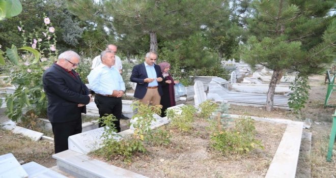 Başkan Aydın, Yukarı Tekkeyi Ziyaret Etti