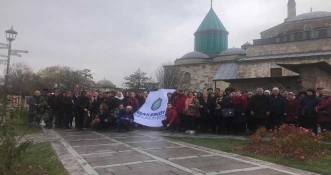 Bakırköylüler, Vuslatının 745. Yılında Hz. Mevlanayı Ziyaret Ettiler