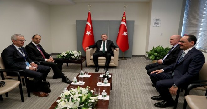 Cumhurbaşkanı Erdoğan, Kktc Dışişleri Bakanı Özersayı Kabul Etti