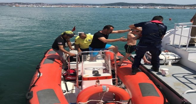 Yaralı Çocuk İçin Sahil Güvenlik Tıbbi Tahliye Yaptı