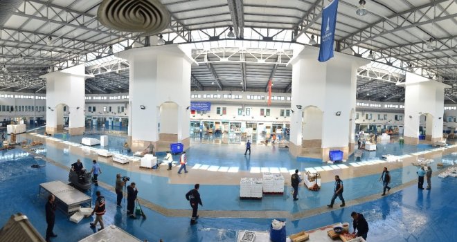 Sebze Ve Balık Haline Paket Arıtma Geliyor