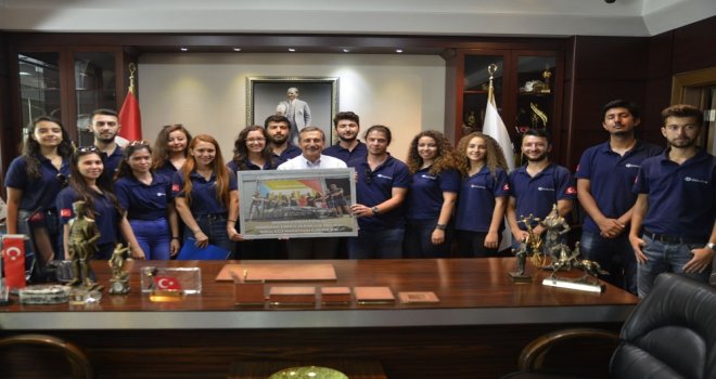 Hidroana Takımında Başkan Ataça Ziyaret