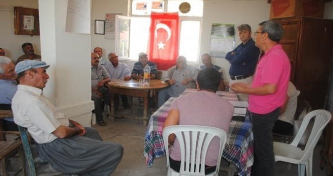 Silifkede Organik Tarım Yapan Çiftçiler Bilgilendirildi