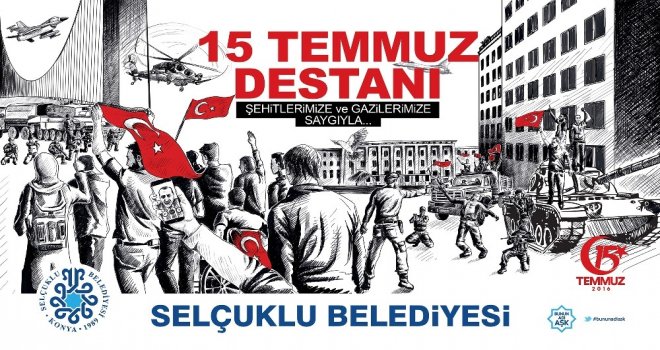Selçuklu Belediyesinden Anlamlı 15 Temmuz Filmi