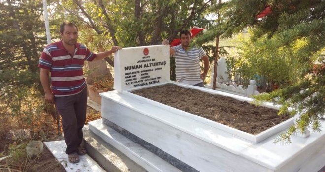Şehit Jan. Er Numan Altuntaşın Mezarı Yenilendi