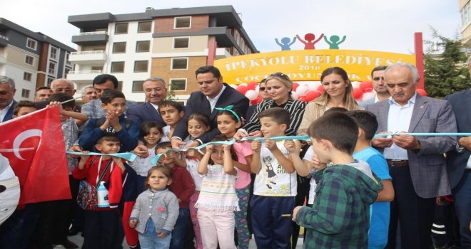 İpekyolunun ‘Çocuk Oyun Sokağı Göz Kamaştırıyor