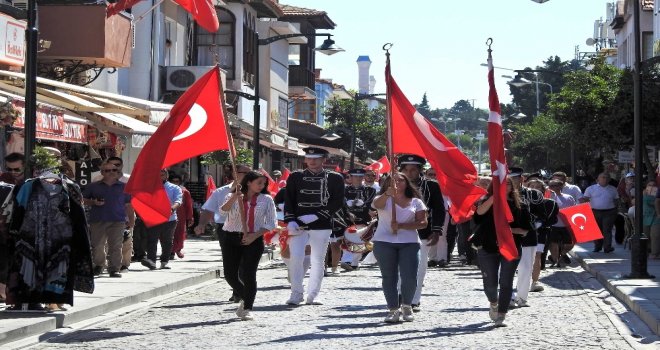 Çeşmede 15 Temmuz Anması