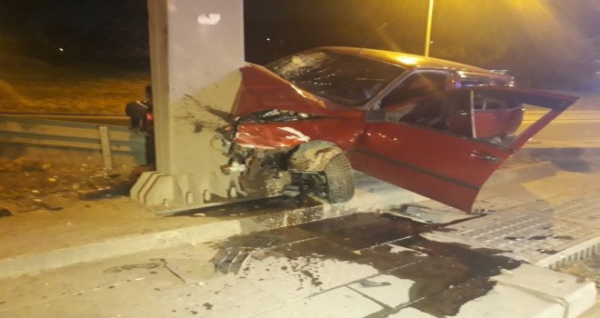 Ankarada Trafik Kazası: 2 Yaralı