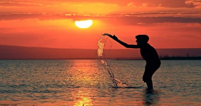 Bozkırın Plajında Kart Postallık Fotoğraflar