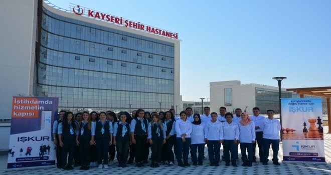 Kayseri Şehir Hastanesine İşkurdan Destek