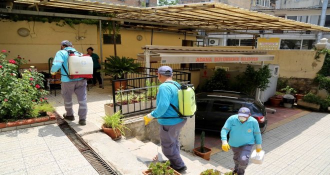 Adana Büyükşehir Belediyesi Bebekli Kiliseyi İlaçladı