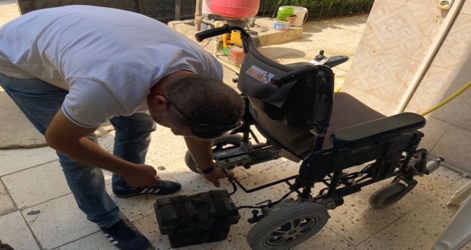 Yunusemre Belediyesinden Engelli Vatandaşlara Tekerlekli Sandalye