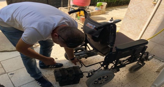 Yunusemre Belediyesinden Engelli Vatandaşlara Tekerlekli Sandalye