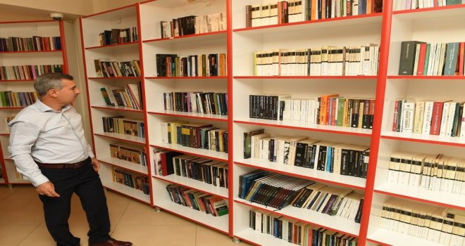 Başkan Çınardan Fethi Gemuhluoğlu Bilgi Evine Ziyaret