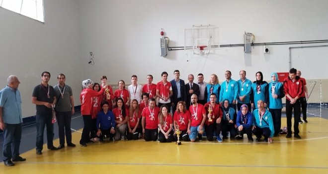 Görme Engelliler Goalball Şampiyonası Manavgatta Yapıldı