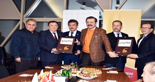 Tobb Başkanı Yenişehiri Ziyaret Etti