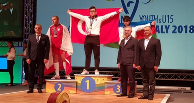 Bakan Kasapoğlundan Avrupa Şampiyonu Onur Demirciye Tebrik