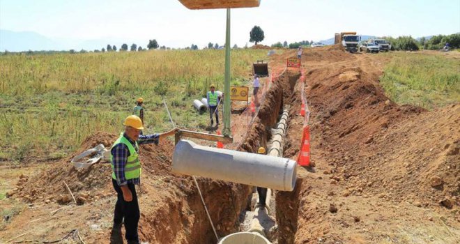 Büyükşehir ile Acıpayam'ın altyapı sorunu tarihe karışıyor