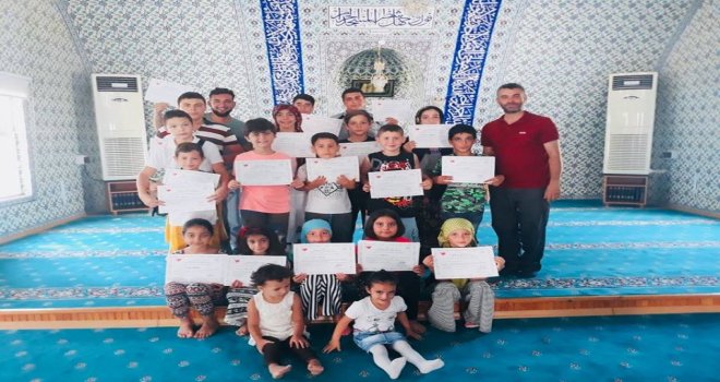 Şarköyde Yaz Kuran Kursları Sona Erdi