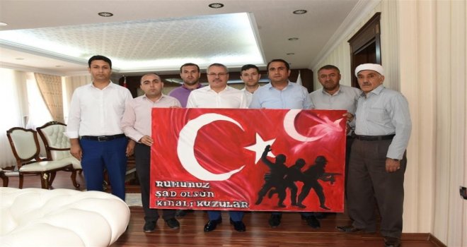 Sasonlu Şehit Yakınları Ve Gaziler Vali Denizi Ziyaret Etti