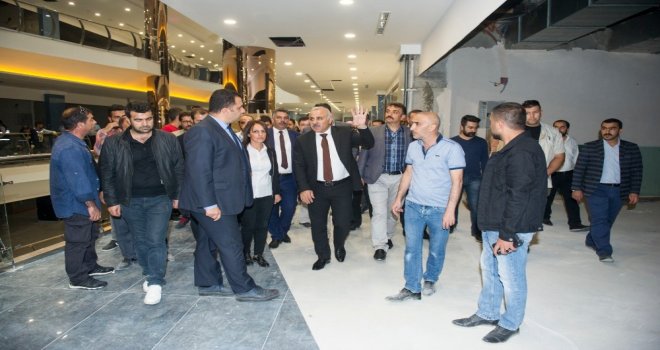 Vali Zorluoğlu Park Avmyi İnceledi