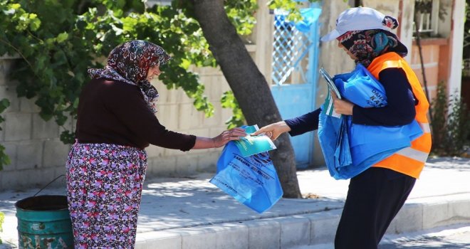 Karamanda Vatandaşlara 100 Bin Kurban Poşeti Dağıtıldı
